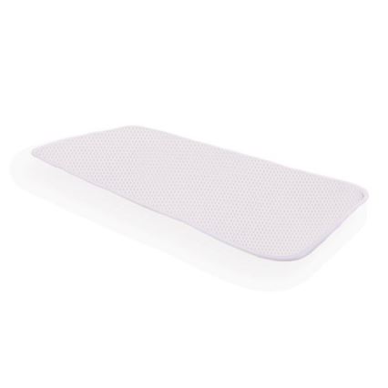 PETITE&MARS - Protector de colchón AERODRY 120x60 cm transpirable blanco