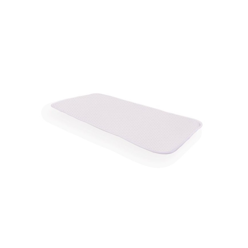 PETITE&MARS - Protector de colchón AERODRY 120x60 cm transpirable blanco
