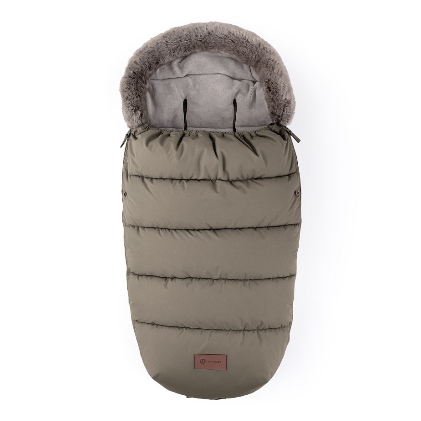 PETITE&MARS - Saco 4 en 1 para bebé COMFY Mocha Mousse