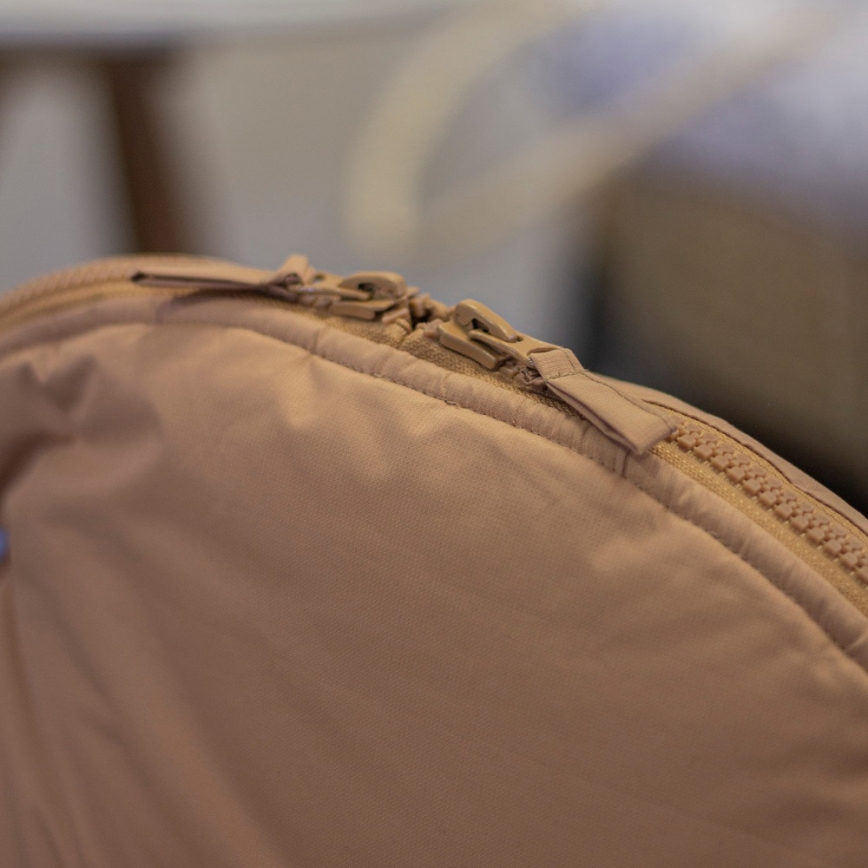 PETITE&MARS - Saco de Dormir para Bebé 4en1 COMFY Elegant Caramel/Beige marrón