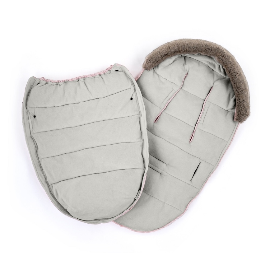 PETITE&MARS - Saco de Dormir para Bebé 4en1 COMFY rosa Petal beige