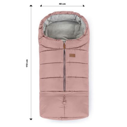 PETITE&MARS - Saco de dormir para bebés 3en1 JIBOT rosa