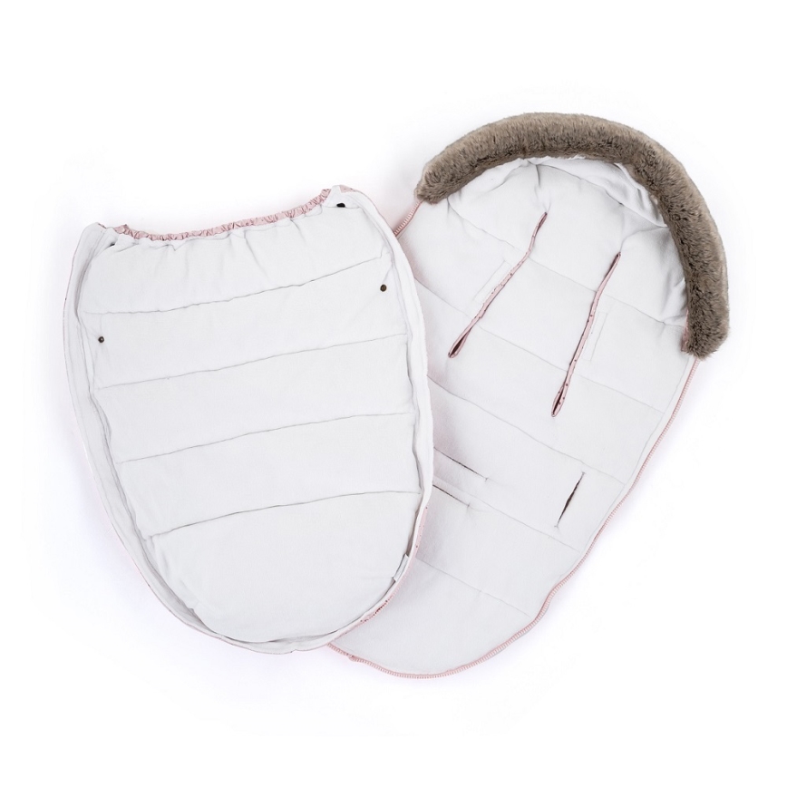 PETITE&MARS - Saco de dormir para bebés 4en1 COMFY Fancy Dream azul/blanco