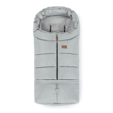 PETITE&MARS - Saco infantil 3 en 1 JIBOT gris claro