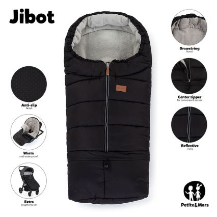 PETITE&MARS - Saco para bebé 3en1 JIBOT marrón