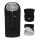 PETITE&MARS - SET Saco de bebé 3 en 1 JIBOT + manoplas para cochecito JASIE negro