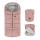 PETITE&MARS - SET Saco de bebé 3 en 1 JIBOT + manoplas para cochecito JASIE rosa