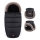 PETITE&MARS - SET Saco de Dormir para Bebé 4en1 COMFY + fundas para cochecito FURRY Forever Black