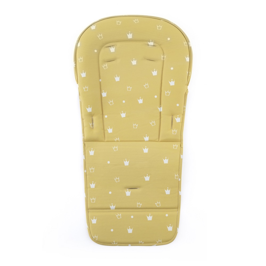 PETITE&MARS - Silla de comedor para niños GUSTO amarilla