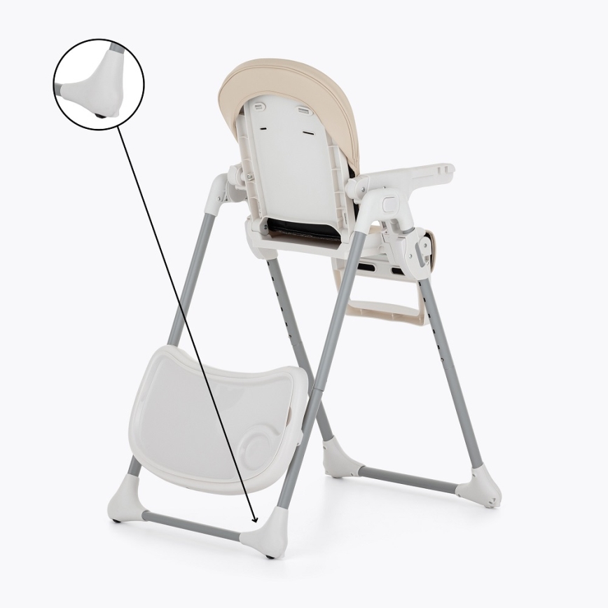 PETITE&MARS - Silla de comedor para niños GUSTO gris