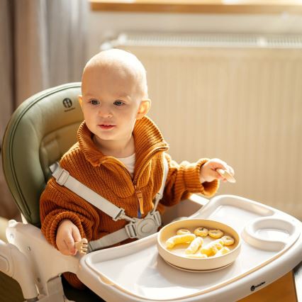 PETITE&MARS - Silla de comedor para niños GUSTO verde