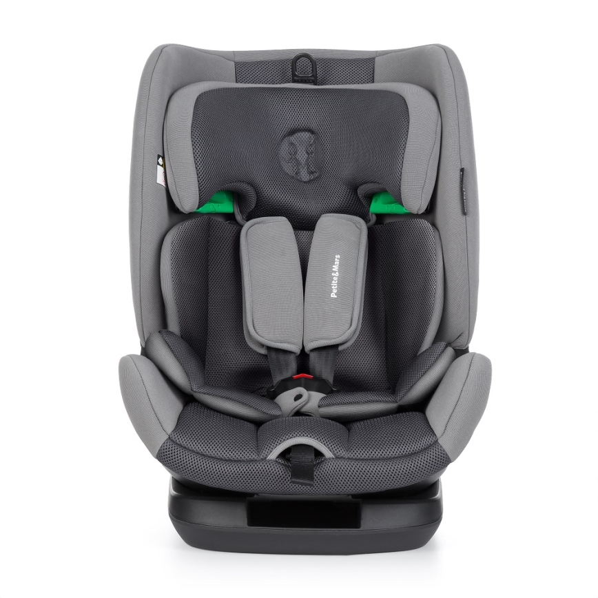 PETITE&MARS - Silla para coche PRIME PRO i-Tamaño 76-150 cm (9-36 kg) gris