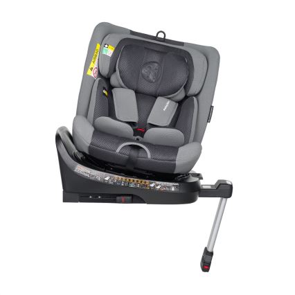 PETITE&MARS - Silla para coche TWISTGUARD PRO i-Tamaño 40-150 cm (0-36 kg) gris