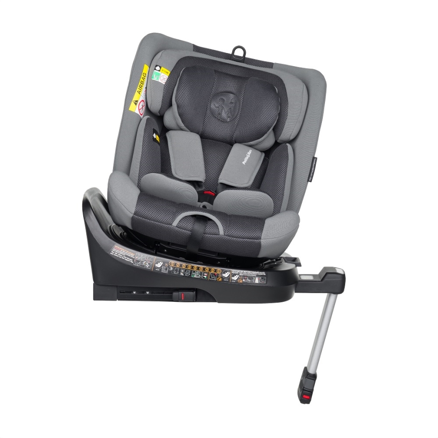 PETITE&MARS - Silla para coche TWISTGUARD PRO i-Tamaño 40-150 cm (0-36 kg) gris