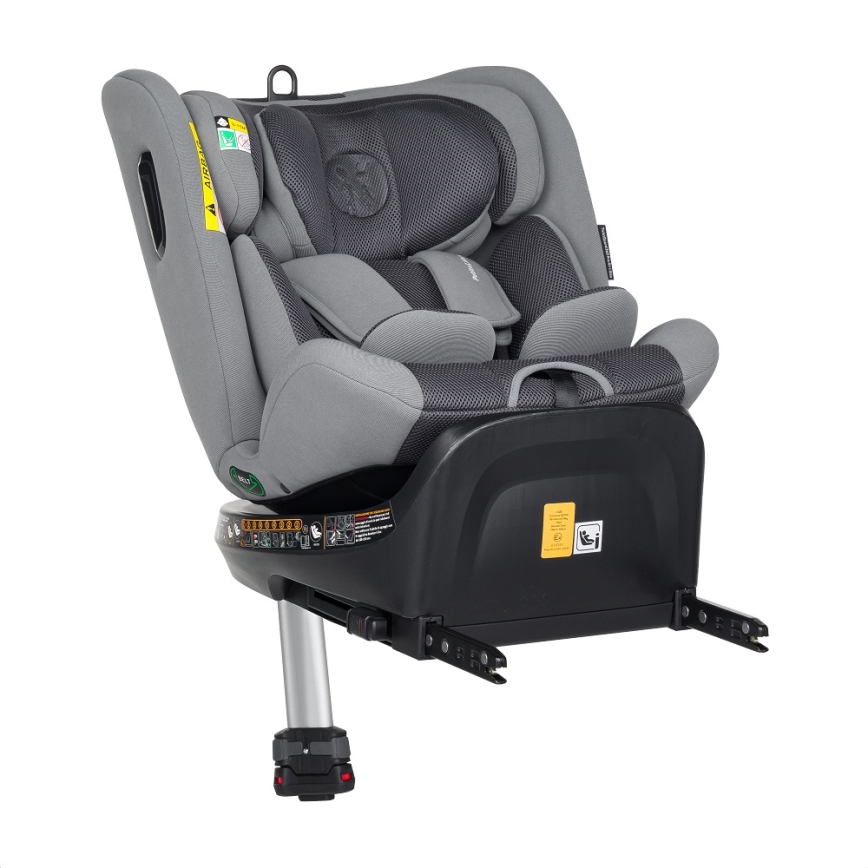 PETITE&MARS - Silla para coche TWISTGUARD PRO i-Tamaño 40-150 cm (0-36 kg) gris