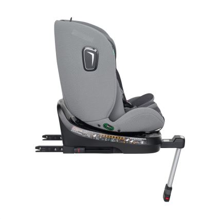 PETITE&MARS - Silla para coche TWISTGUARD PRO i-Tamaño 40-150 cm (0-36 kg) gris
