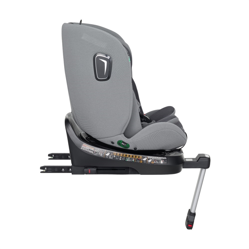 PETITE&MARS - Silla para coche TWISTGUARD PRO i-Tamaño 40-150 cm (0-36 kg) gris