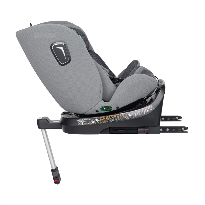 PETITE&MARS - Silla para coche TWISTGUARD PRO i-Tamaño 40-150 cm (0-36 kg) gris