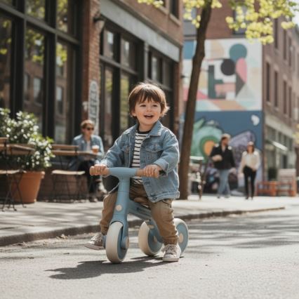 PETITE&MARS - Triciclo infantil 3 en 1 BINGO Stering Blue