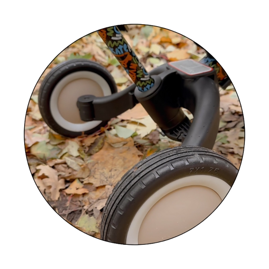 PETITE&MARS - Triciclo infantil 5 en 1 TURBO LIMITED City Beat