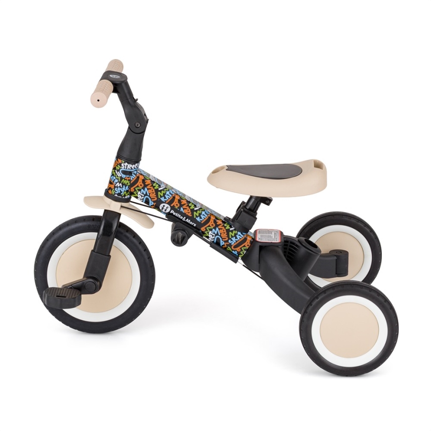 PETITE&MARS - Triciclo infantil 5 en 1 TURBO LIMITED City Beat