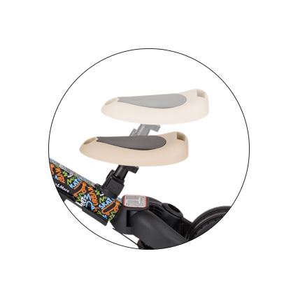 PETITE&MARS - Triciclo infantil 5 en 1 TURBO LIMITED City Beat