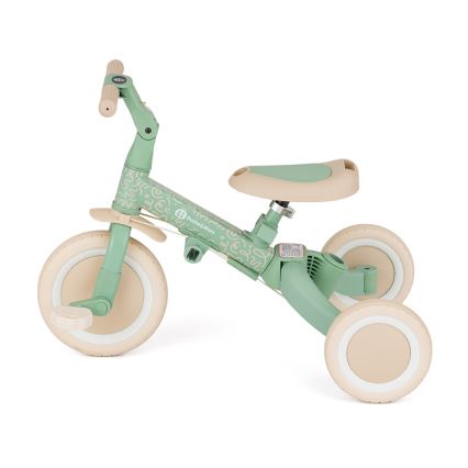 PETITE&MARS - Triciclo infantil 5 en 1 TURBO LIMITED Green Twist