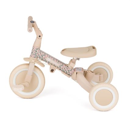 PETITE&MARS - Triciclo infantil 5 en 1 TURBO LIMITED Pradera Rosa