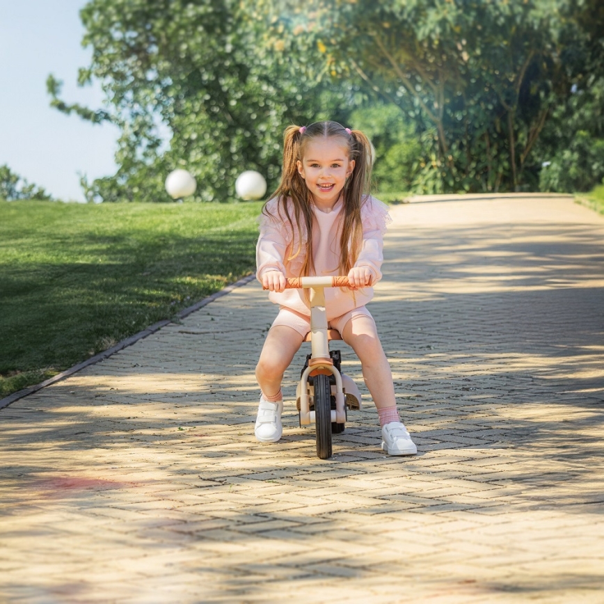 PETITE&MARS - Triciclo infantil 5 en 1 TURBO PLUS Desert Sand