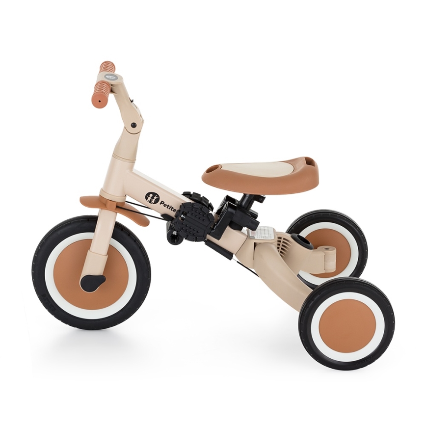 PETITE&MARS - Triciclo infantil 5 en 1 TURBO PLUS Desert Sand