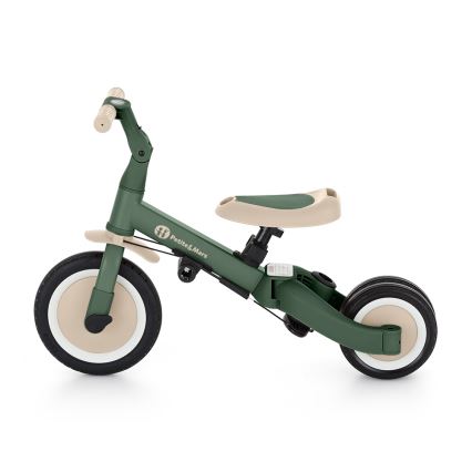 PETITE&MARS - Triciclo infantil 5 en 1 TURBO PLUS Misty Green