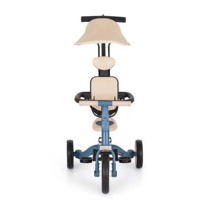 PETITE&MARS - Triciclo infantil 5 en 1 TURBO PLUS Ocean Blue