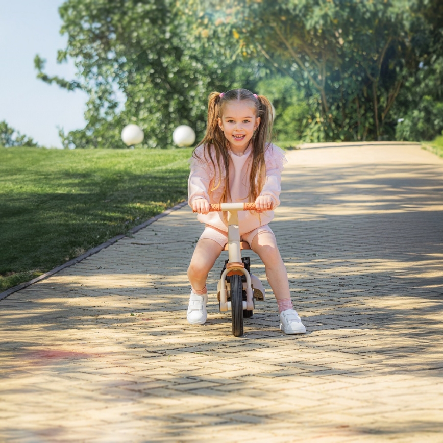 PETITE&MARS - Triciclo infantil 5en1 TURBO Desert Sand