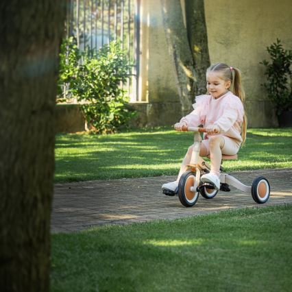 PETITE&MARS - Triciclo infantil 5en1 TURBO Desert Sand