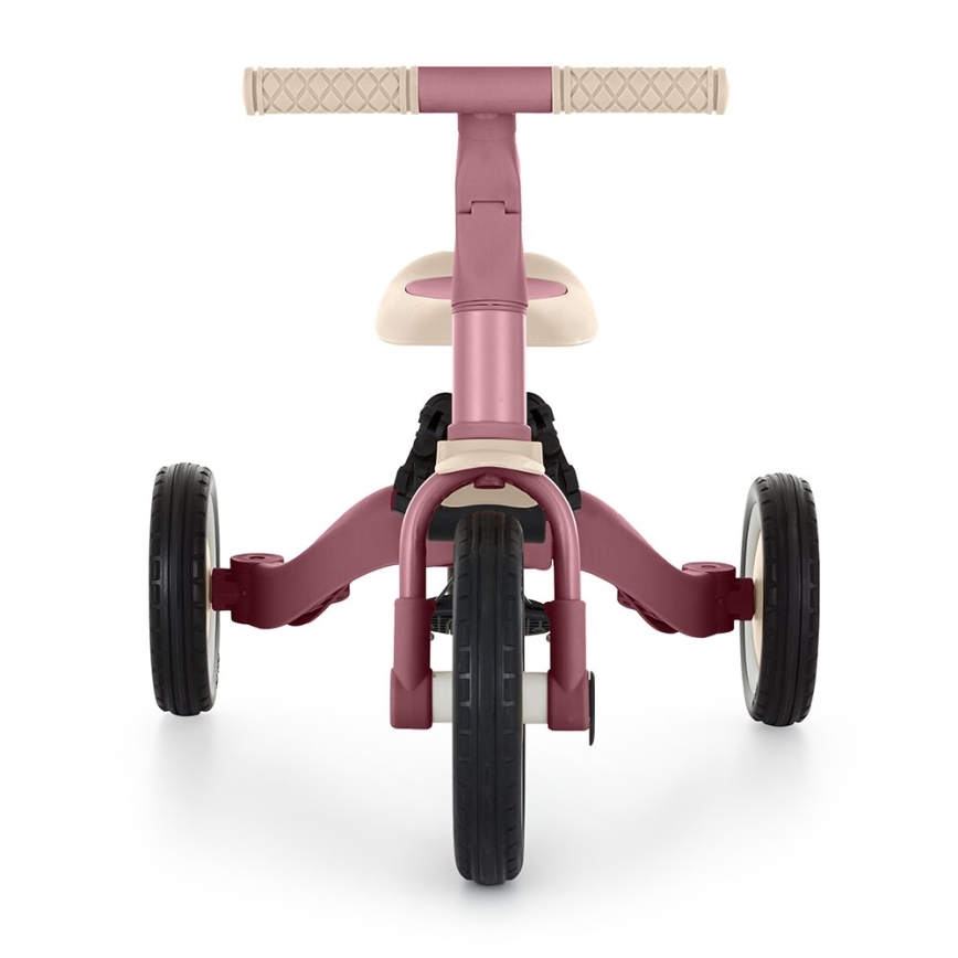 PETITE&MARS - Triciclo infantil 5en1 TURBO Dusty rosa