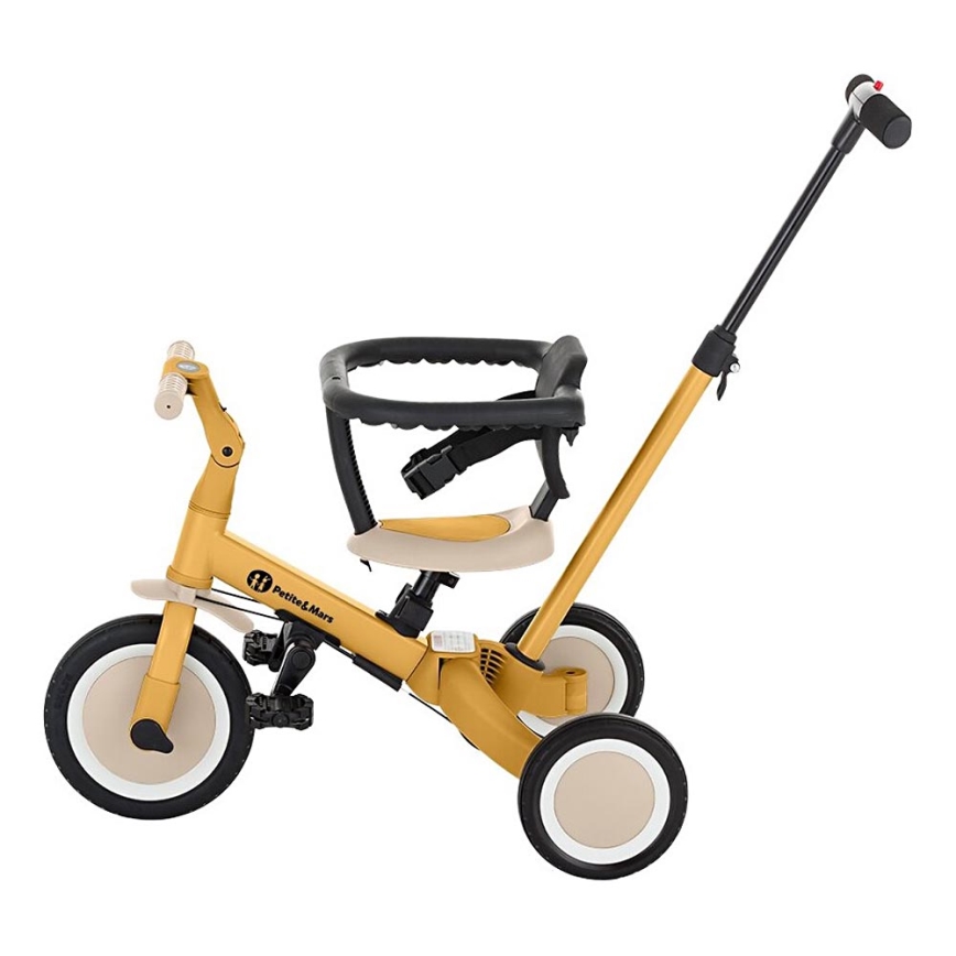 PETITE&MARS - Triciclo infantil 5en1 TURBO Intense Ochre