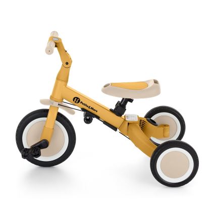 PETITE&MARS - Triciclo infantil 5en1 TURBO Intense Ochre