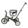 PETITE&MARS - Triciclo infantil 5en1 TURBO Misty Green