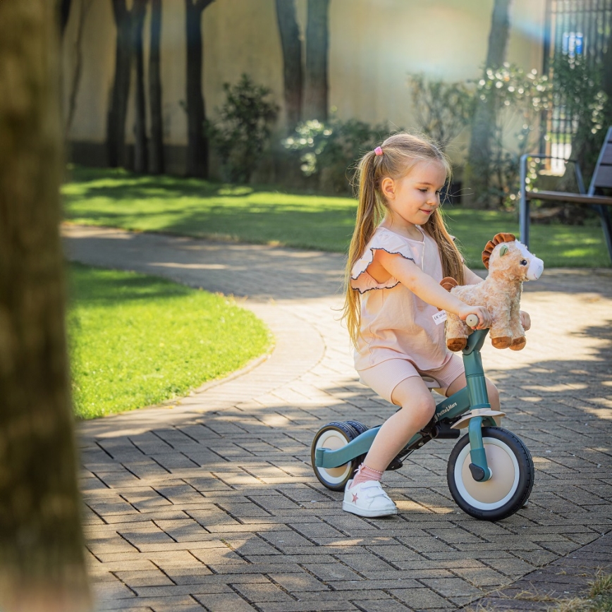 PETITE&MARS - Triciclo infantil 5en1 TURBO Misty Green