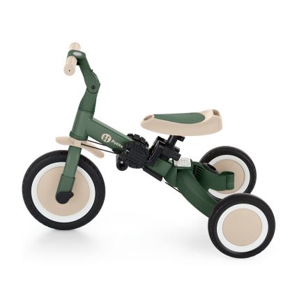 PETITE&MARS - Triciclo infantil 5en1 TURBO Misty Green