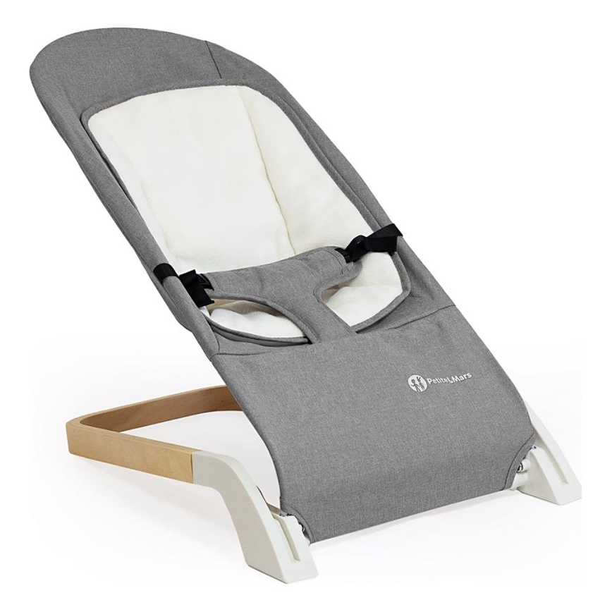 PETITE&MARS - Tumbona infantil CALMY gris