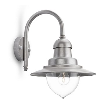 Philips 01652/52/PN - Lámpara de pared exterior MYGARDEN RAINDROP 1xE27/60W/230V IP44