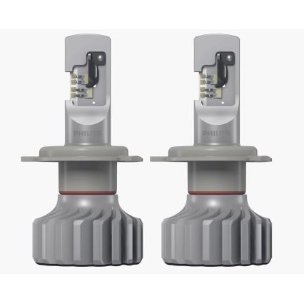 Philips 11342U6000X2 - SET 2x LED Bombilla para coche Ultinon Pro6000 H4 PX426d/18W/12V 5800K