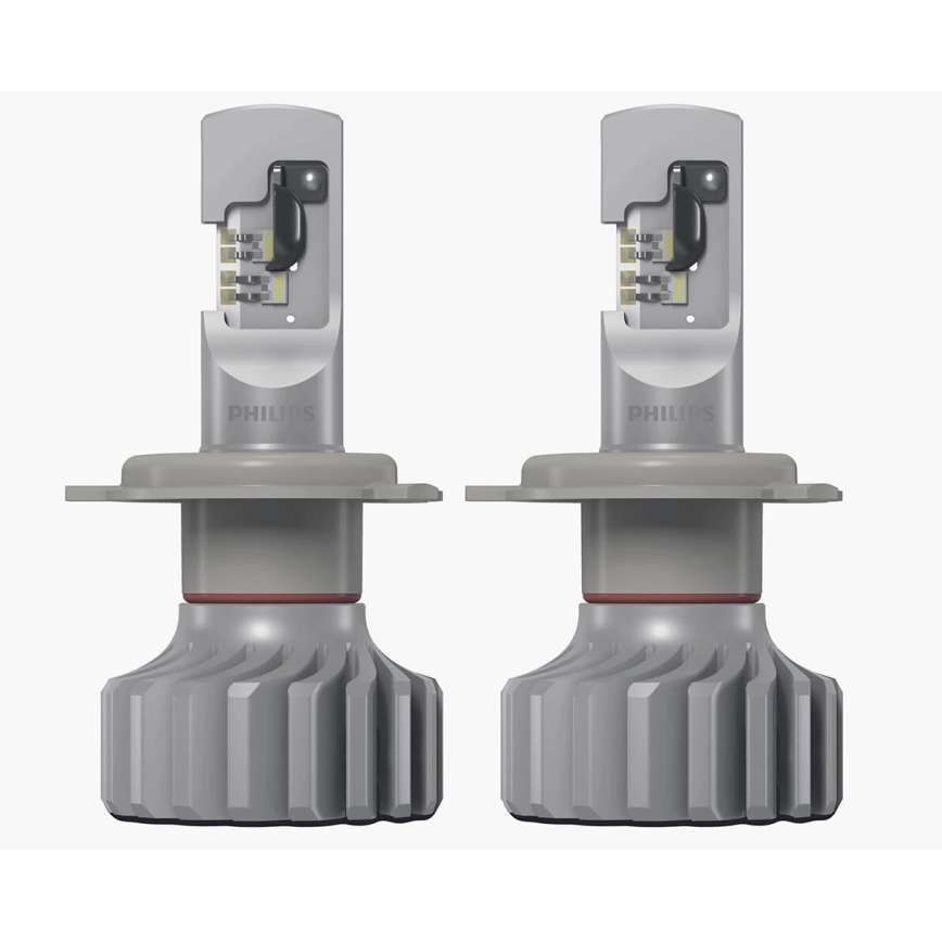 Philips 11342U6000X2 - SET 2x LED Bombilla para coche Ultinon Pro6000 H4 PX426d/18W/12V 5800K