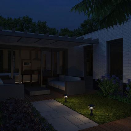 Philips 15382/30/16 - Lámpara de jardín MYGARDEN CREEK 1xE27/60W/230V IP44