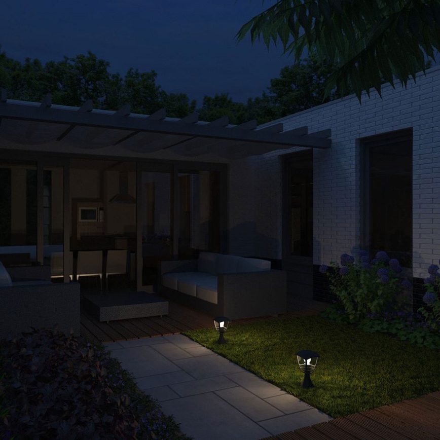 Philips 15382/30/16 - Lámpara de jardín MYGARDEN CREEK 1xE27/60W/230V IP44