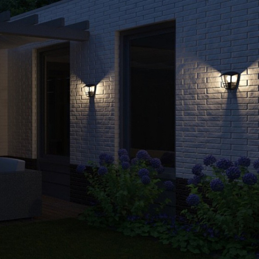 Philips - Aplique exterior 1xE27/60W/230V
