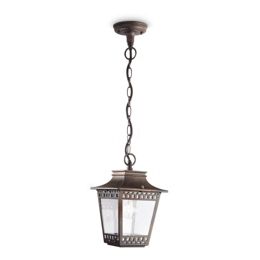 Philips 15406/86/PN - Lámpara colgante de luces para exterior HEDGE 1xE27/60W/230V IP44