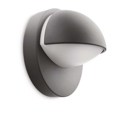 Philips - Aplique exterior 1xE27/12W/230V IP44
