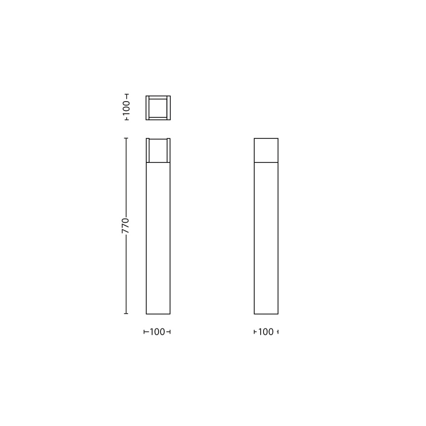 Philips - Lámpara LED de exterior LED/6W/230V 2700K IP44